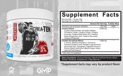 %5 NUTRİTİON CREA-TEN 225 GR ( 25 SERVİS )
