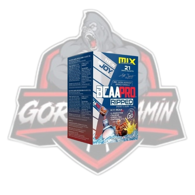 Big Joy Bcaa Pro Ripped Go! 21 Drink Packets