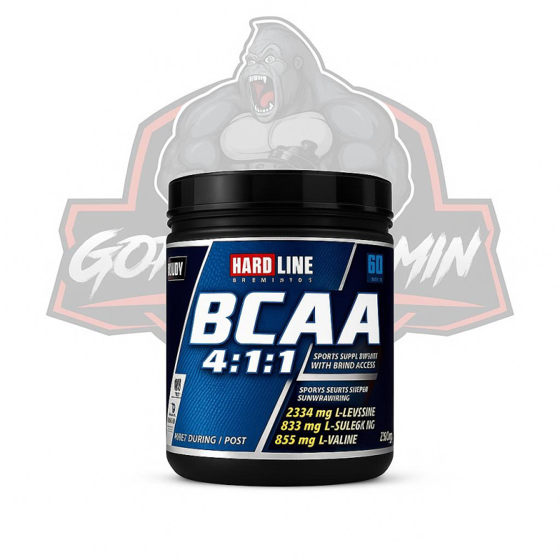 HARDLİNE 4:1:1 BCAA 300G