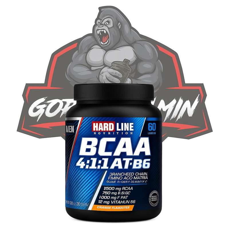 HARDLİNE BCAA 4:1:1 ATB6 120 TABLET