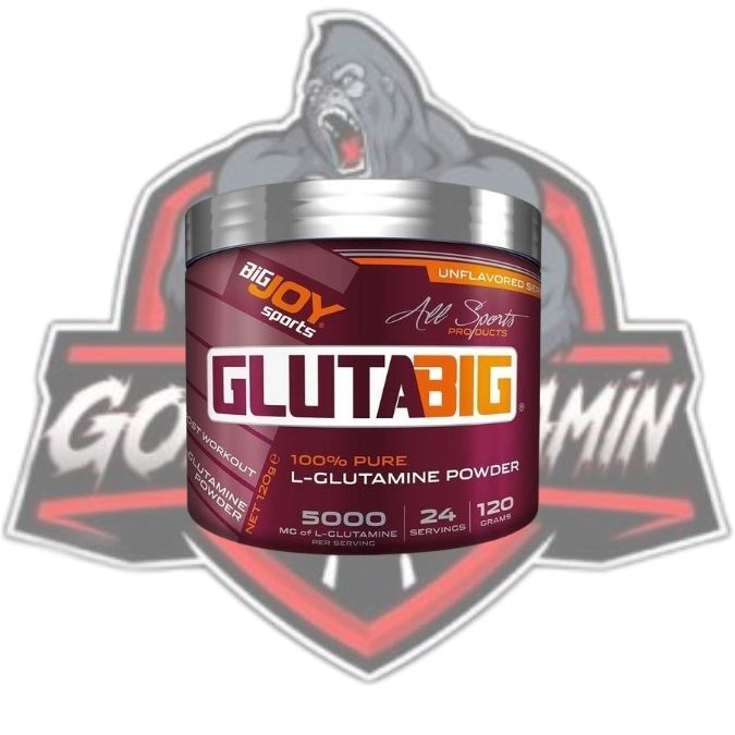 Big Joy Gluta Big % 100 Glutamine Powder 120 Gr