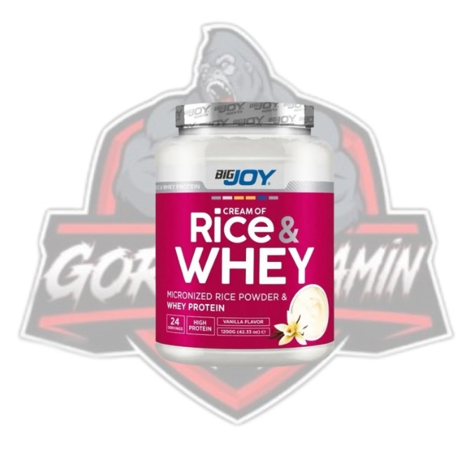 Big Joy Cream of Rice and Whey 1200 Gr