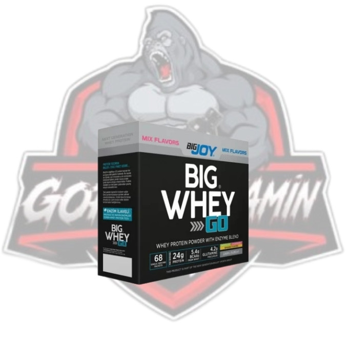 BİG JOY BİG WHEY GO 2244 GR - 68 PAKET