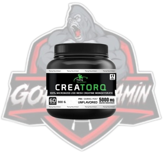 TORQ CREATORQ %100 MİCRONİZED CREATİNE MONOHYDRATE 300 GR