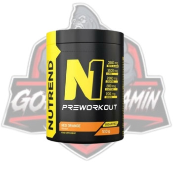 Nutrend N1 Pre-Workout 510 Gr Nutrend N1 Pre-Workout 510 Gr