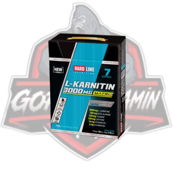 HARDLİNE L- CARNİTİNE MATRİX 3000 MG - 7 SHOT