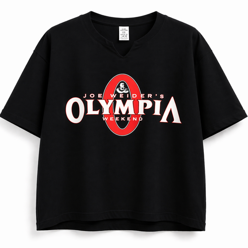 Olympia Oversize T-Shirt (Siyah)