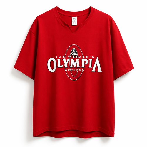 Olympia Oversize T-shirt (KIRMIZI)