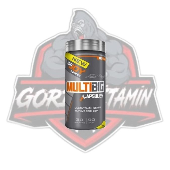 Big Joy Sports Multibig Vitamin Mineral 90 Kapsül