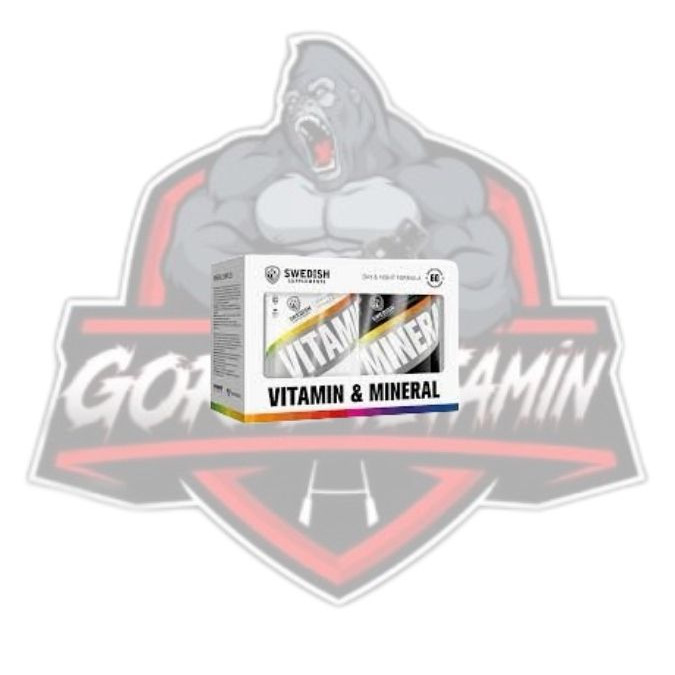 SWEDİSH VİTAMİN MİNERAL ( 2'Sİ 1 ARADA )
